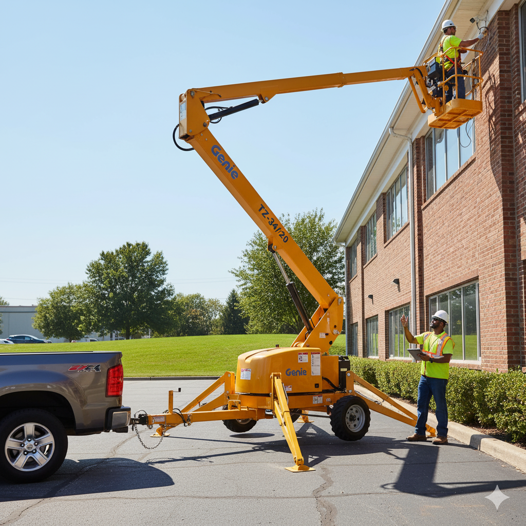 Towable Boom Lift 45'-50'